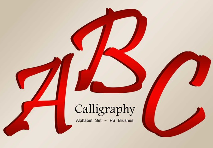 TOP 8 best brushes for calligraphy in Photoshop