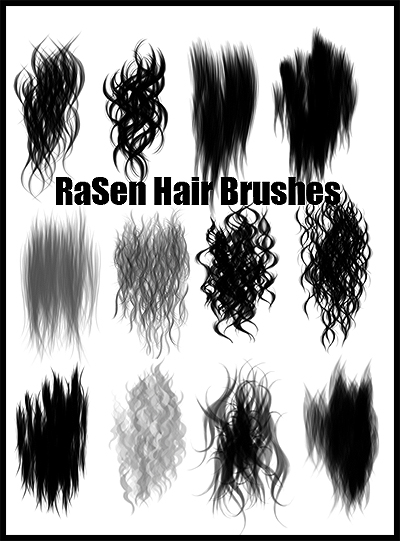 Photoshop hair brushes