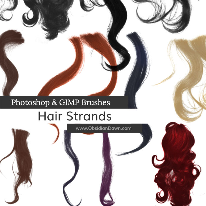 Photoshop hair brushes